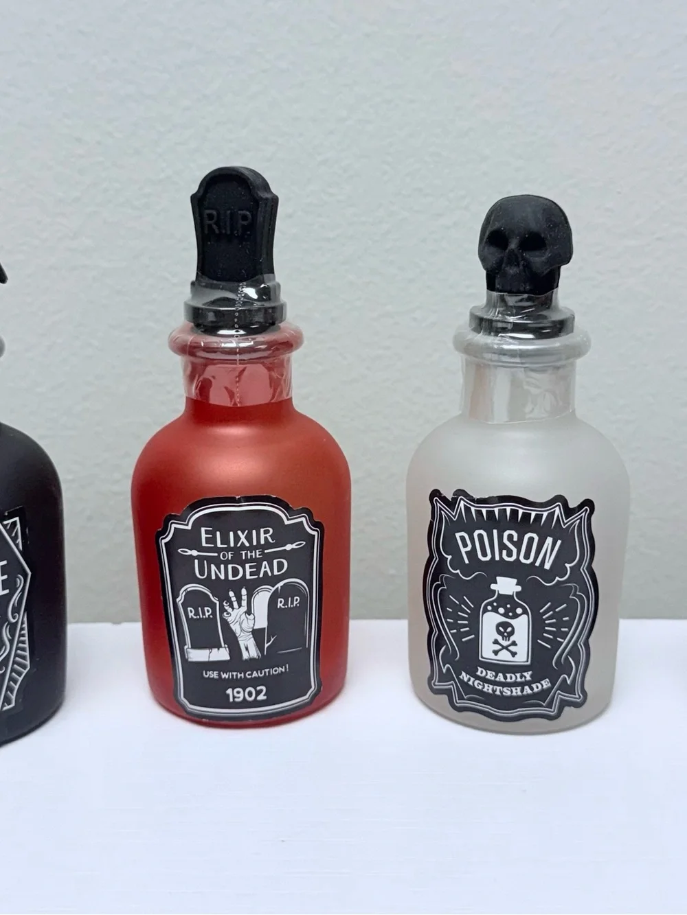 Target Bullseye Halloween Potion Bottles With Toppers 2026 Full Set of 6